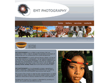 Tablet Screenshot of emtphotography.co.za